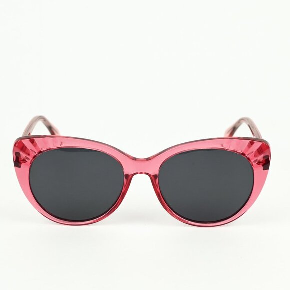 NIB - LUX DE VILLE - Rose Crystal Acetate Frame  - LULU Sunglasses main image 5